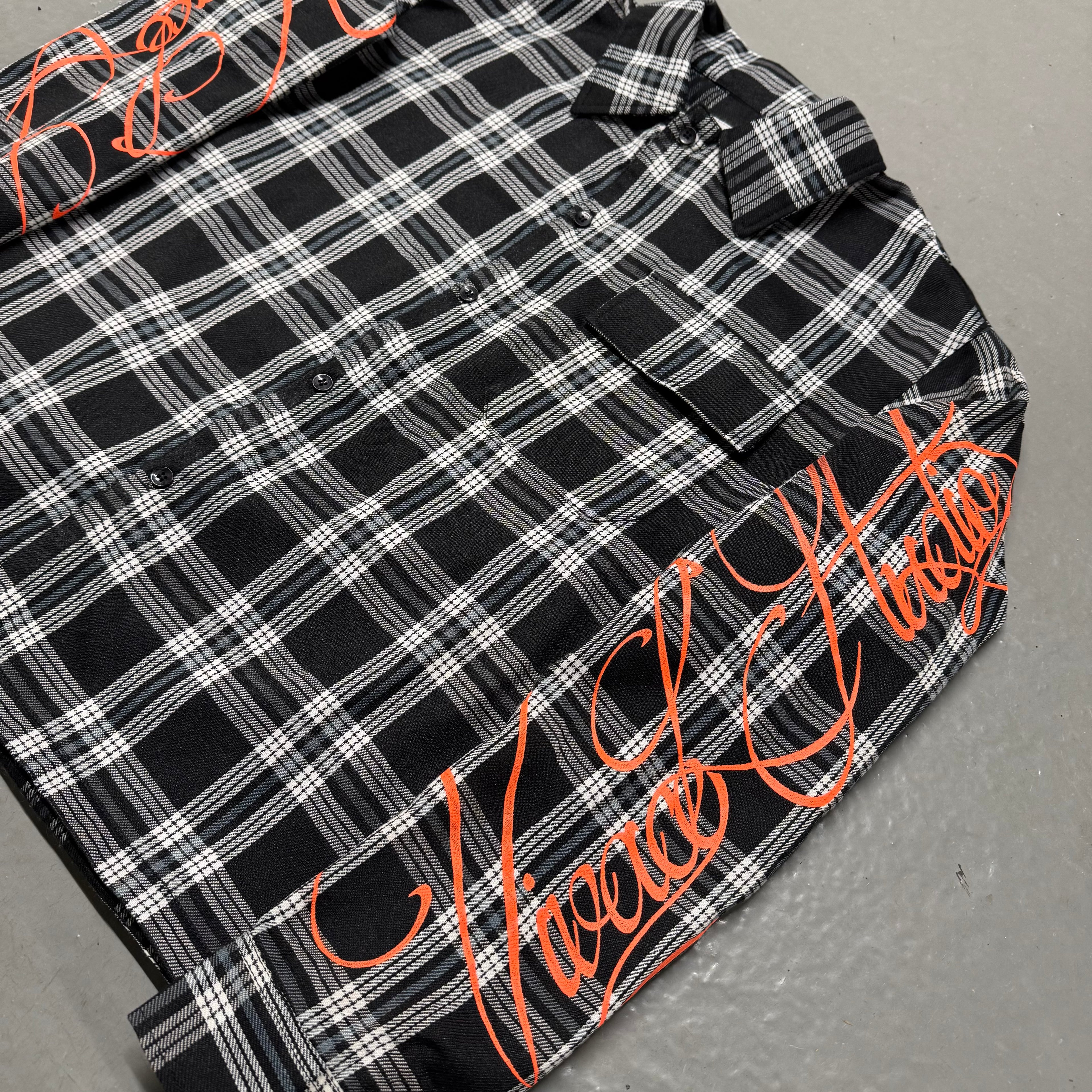 Chemise Graffiti Check