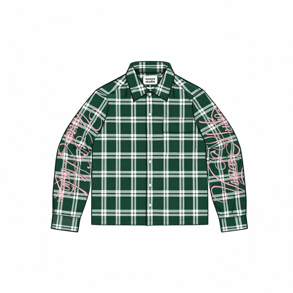 Chemise Graffiti Check