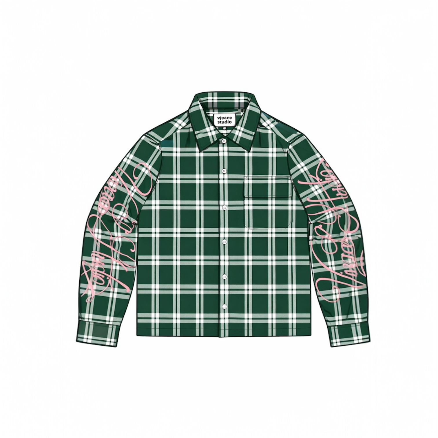 Chemise Graffiti Check