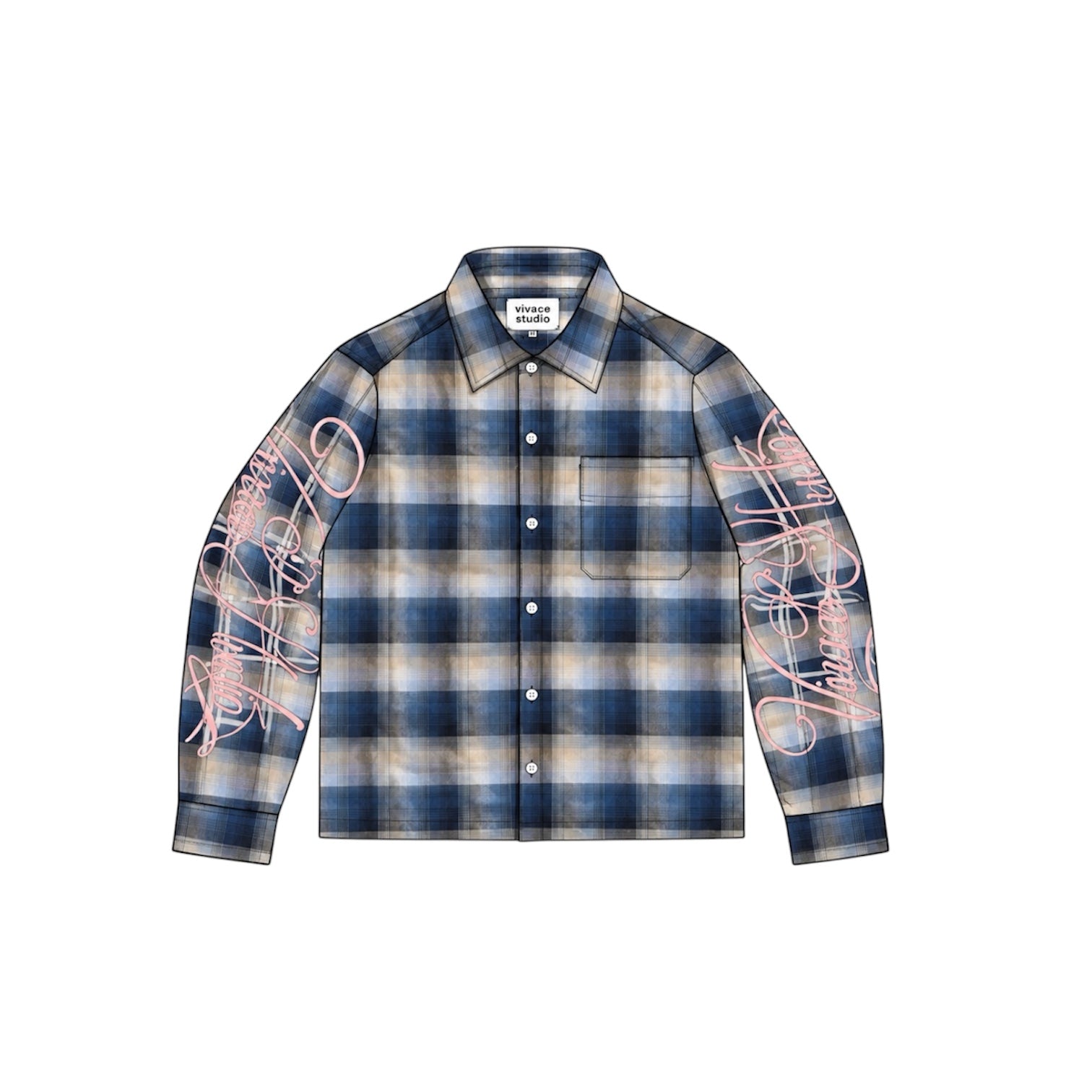 Chemise Graffiti Check