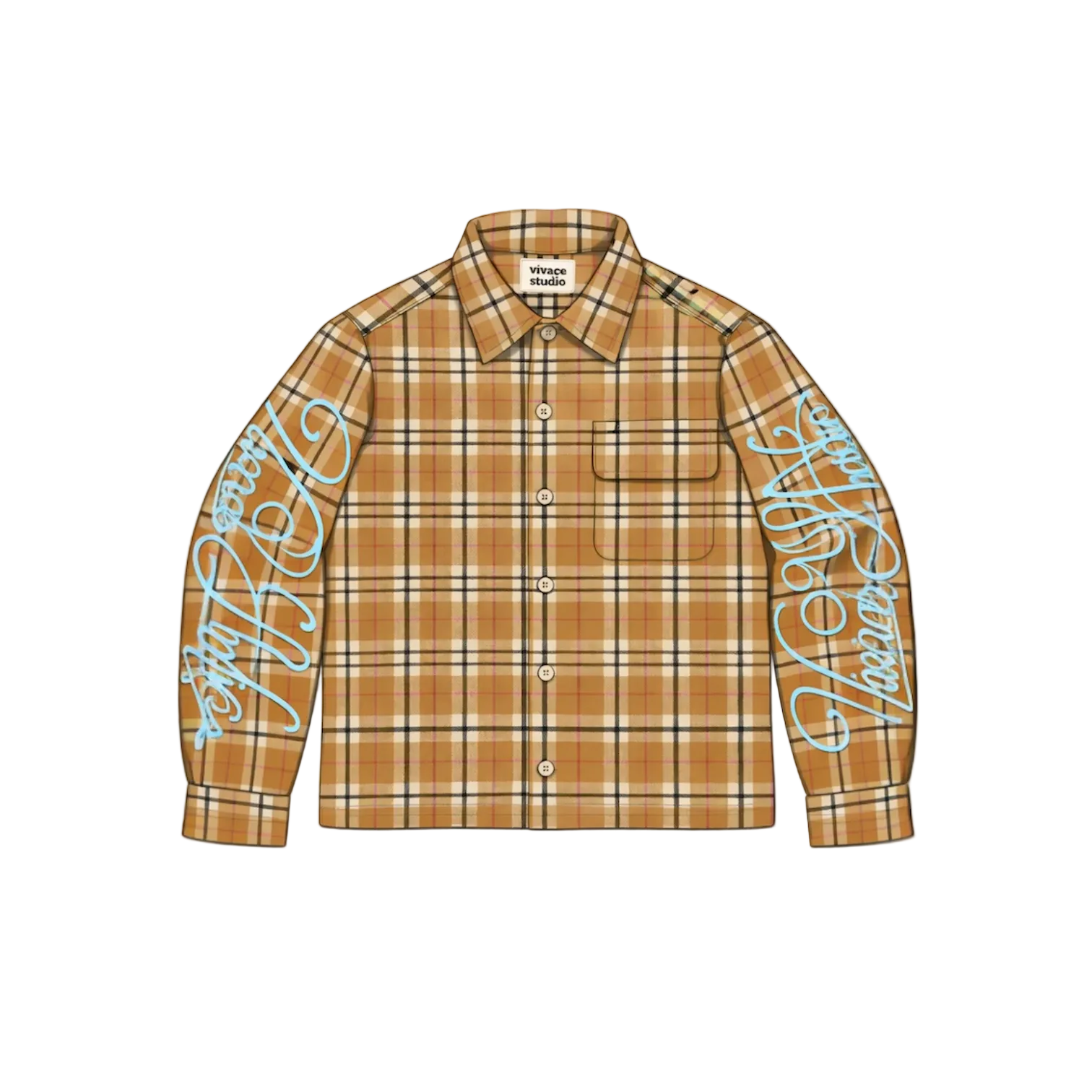 Chemise Graffiti Check