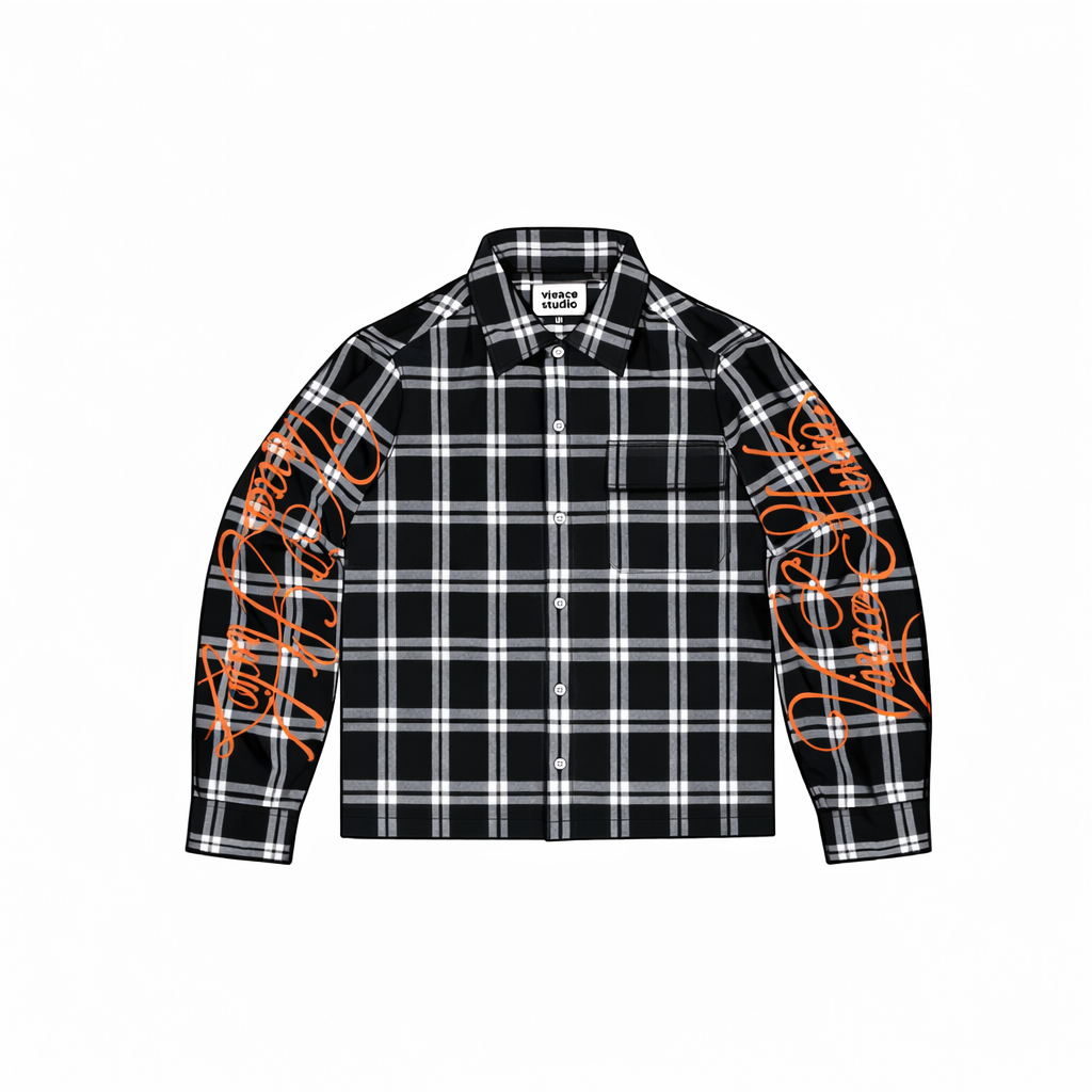 Chemise Graffiti Check